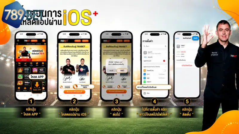 คู่มือขั้นตอนการติดตั้งแอป 789BET สำหรับระบบ iOS